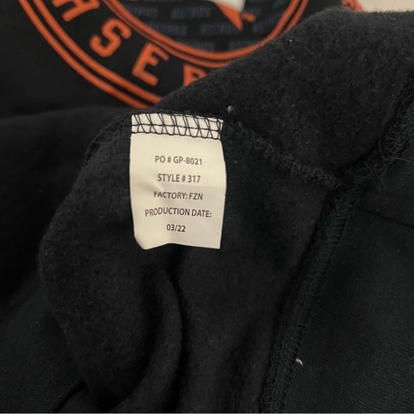 Stitches Genuine Merchandise MLB Small Navy Houston Astros Sweatshirt Hoodie EUC - Picture 8 of 9